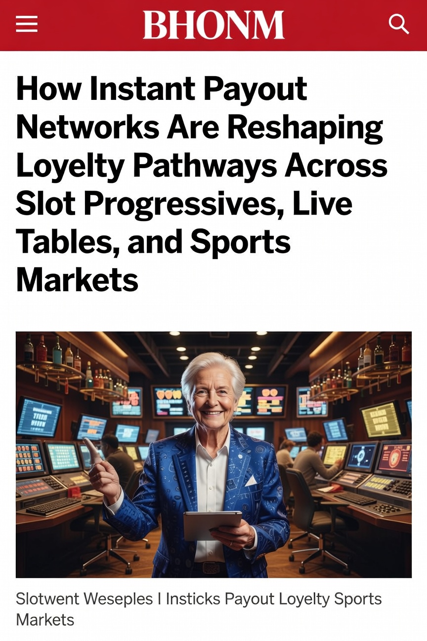 Instant payout networks connecting loyalty pathways in slot progressives, live tables, and sports markets