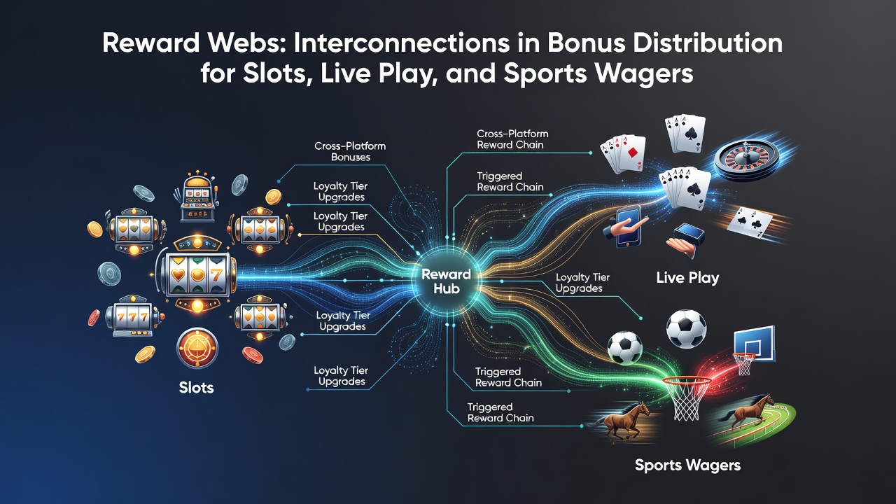 Screenshot of a mobile app interface displaying unified loyalty points earned from slots, live casino, and sports wagers in a single dashboard