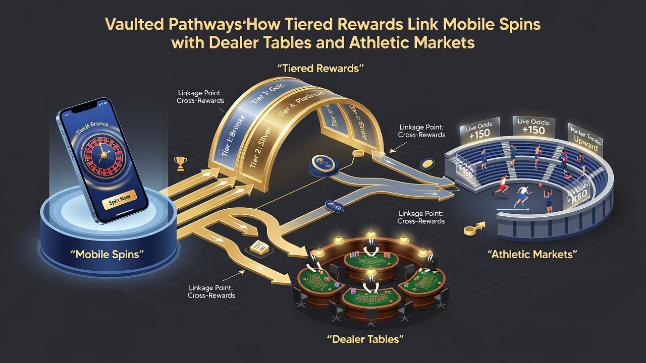 Live dealer table interface displaying tier status and cross-platform reward indicators